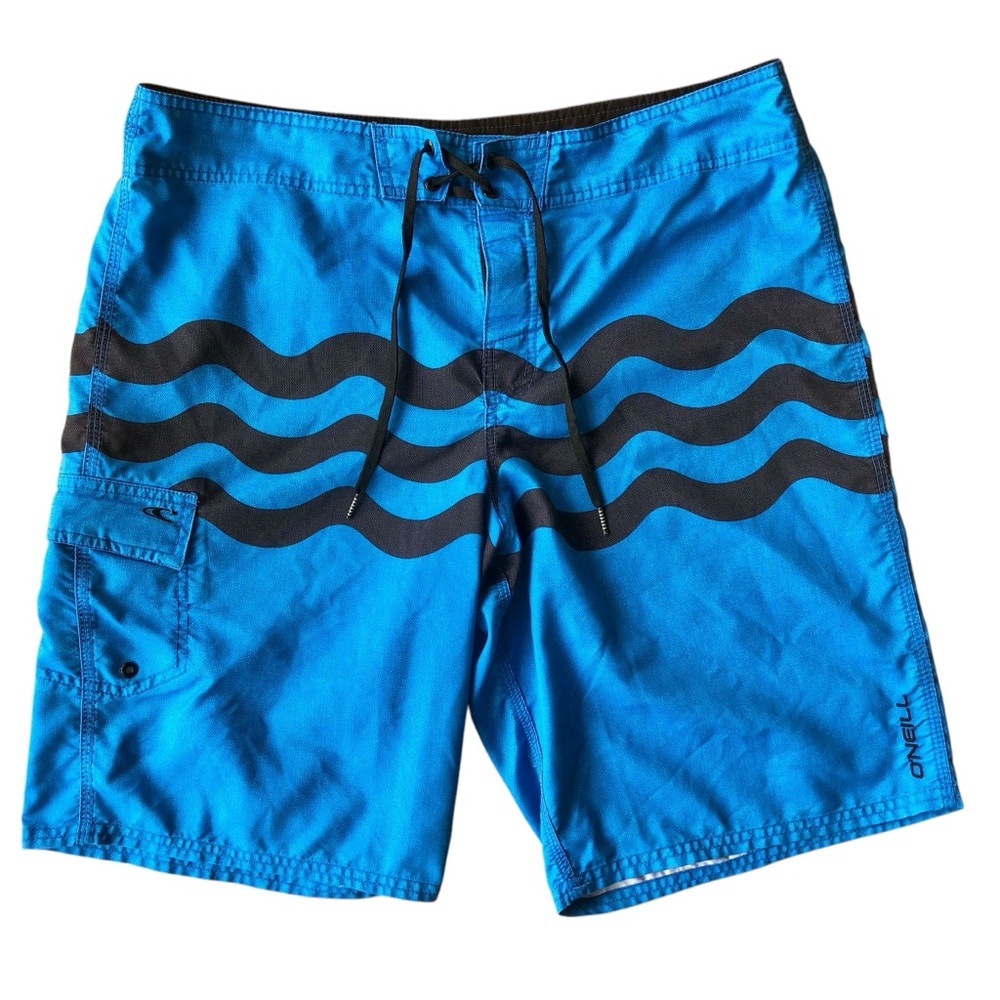 O'NEILL Board Shorts 36 with Wave Design